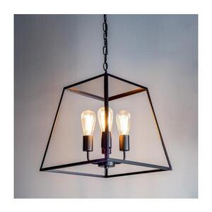 Där Lighting Där Lighting ACA8622 - Lustr na řetězu ACADEMY 4xE27/60W/230V černá ACA8622 obraz