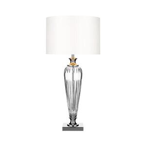 Där Lighting Där Lighting HIN4208 - Stolní lampa HINTON 1xE27/60W/230V bílá/lesklý chrom HIN4208 obraz