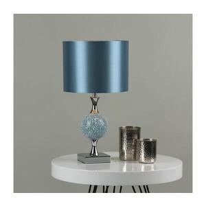 Där Lighting Där Lighting ELS4223 - Stolní lampa ELSA 1xE27/40W/230V modrá/lesklý chrom ELS4223 obraz