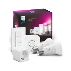 Základní sada Philips Hue WHITE AND COLOR AMBIANCE 2xE27/9W/230V 2200-6500K 8719514291416 obraz