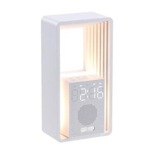 09113L - LED Stolní lampa s budíkem a nabíjením CALM LED/3, 5W/5V 09113L obraz