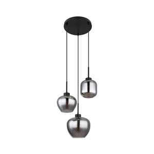 Globo 15549-3SH - Lustr na lanku MATT 3xE27/40W/230V černá 15549-3SH obraz