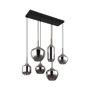 Globo 15549-6H - Lustr na lanku MATT 6xE27/40W/230V černá 15549-6H obraz