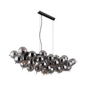 Globo 15633H1S - Lustr na lanku UDO 6xE14/25W/230V černá 15633H1S obraz
