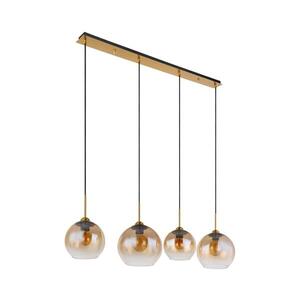 Globo 15788-4H - Lustr na lanku JAMESSA 4xE27/60W/230V mosaz 15788-4H obraz