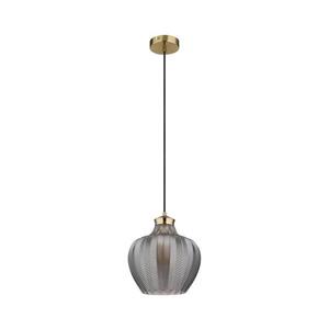 Globo 15898H1 - Lustr na lanku JESSICA 1xE27/60W/230V pr. 22 cm kouřová 15898H1 obraz