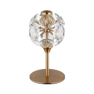 Globo 16047T - LED Stolní lampa VIRINA LED/8W/230V 3000K zlatá 16047T obraz