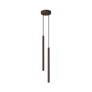 SL.2146 - Lustr na lanku PASTELO 2xG9/8W/230V hnědá SL.2146 obraz