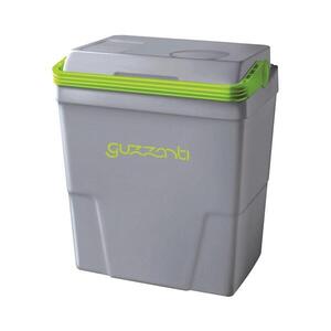 Guzzanti GZ 22B - Přenosná autochladnička 22 l 58W/12V/230V šedá/zelená GZ 22B obraz