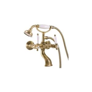 RAV Slezák MK559.5/2SM - Vanová sada s baterií MORAVA RETRO stará mosaz MK559.5/2SM obraz