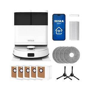 TESLA Electronics RoboStar - Chytrý robotický vysavač 3v1 5200 mAh Wi-Fi bílá ROBIQ900UWHT obraz