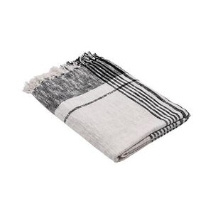 Eglo 420063 - Přehoz na postel CHEVERY 170x130 cm bílá/šedá 420063 obraz