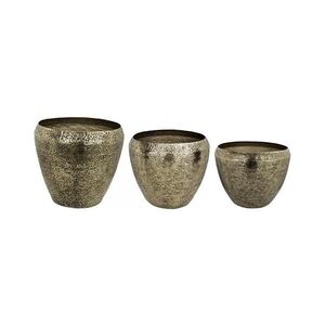 Eglo 428092 - SADA 3x Kovová váza OKAYAMA 37x48 cm bronzová 428092 obraz