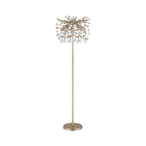 Globo 64138SG - Stojací lampa QUEENA 5xE14/40W/230V zlatá 64138SG obraz