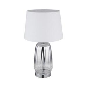 Globo 24142W - Stolní lampa CLASSY 1xE27/40W/230V bílá/stříbrná 24142W obraz