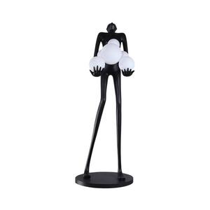 08808XL - Stojací lampa SILUETTE 6xE27/25W/230V 180 cm Human Ball 08808XL obraz