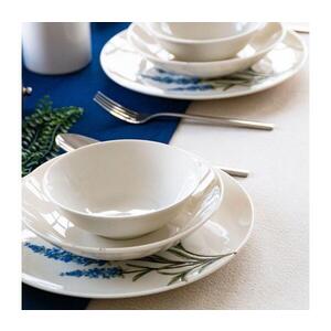 Jídelní sada 18 ks bílá/modrá/zelená/porcelán 858CMR1331 obraz
