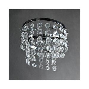 Náhradní stínidlo ke stropnímu svítidlu RIM E14 lesklý chrom/čirá 5901780574185 obraz