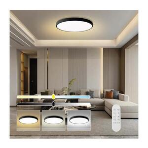 NEO 07314L-LED Stm strop sv SEMPLICI 128W/230V pr.100cm Wi-FiTuya černá+DO 07314L obraz