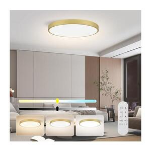 NEO 07312L-LED Stm strop sv SEMPLICI 128W/230V pr.100cm Wi-FiTuya zlatá+DO 07312L obraz