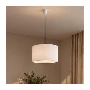 Lustr na lanku SIRJA PLISADO 1xE27/15W/230V pr. 35 cm bílá LM-1.336/BIAŁY obraz