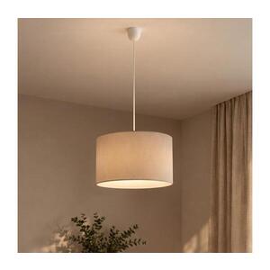 Lustr na lanku SIRJA PLISADO 1xE27/15W/230V pr. 35 cm krémová LM-1.336/KREM obraz