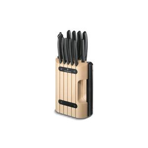 Victorinox - Sada kuchyňských nožů ve stojanu SWISS CLASSIC 12 ks buk/béžová 6.7153.11 obraz