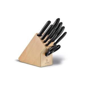 Victorinox - Sada kuchyňských nožů ve stojanu SWISS CLASSIC 10 ks buk/béžová 6.7193.9 obraz
