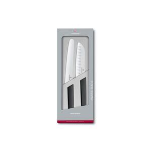 Victorinox - Sada kuchyňských nožů SWISS MODERN 2 ks černá 6.9093.22G obraz
