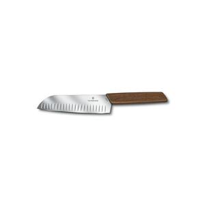 Victorinox - Kuchyňský nůž santoku SWISS MODERN 17 cm ořech 6.9050.17KG obraz