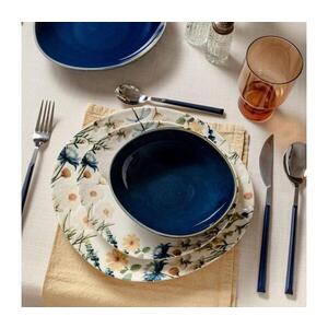 Jídelní sada 24 ks pestrobarevná/modrá/porcelán 667PRS1158 obraz