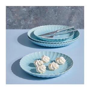 Jídelní sada 18 ks modrá/porcelán 710KTP9756 obraz