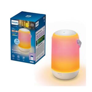 Philips Smart Philips -LED RGBW Stm. přenosná stolní lampa SMART LED/13, 5W/3, 6V Wi-Fi 1800 mAh 8721103160744 obraz