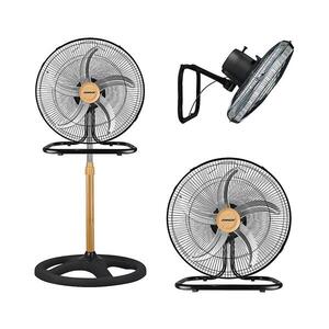 JOHNSON - Stojanový látor 3v1 WOOD 80W/230V pr. 50 cm černá/béžová 8008523014087 obraz