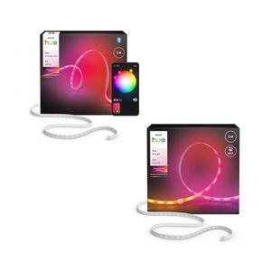 Philips - LED RGBW Stmívatelný pásek Hue FLUX 3+2m LED/48, 5W/230V 2200-6500K P7214+P7632 obraz