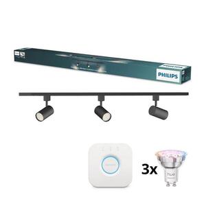 Philips - LED Stm bod svít v lišt sys EASYLINK HUE 3xGU10/4, 7W/230V + Hue bridge P7613+3xP7029+P1408 obraz
