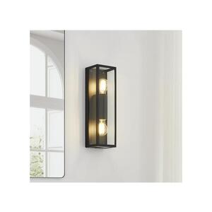 Eglo 33856 - Venkovní nástěnné svítidlo ALAMONTE 2xE27/60W/230V IP44 černá 33856 obraz