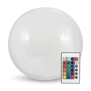 LED RGBW Solární lampa BALL LED/3, 7V 1500 mAh pr. 50 cm IP65 + dálkové ovládání 330567 obraz