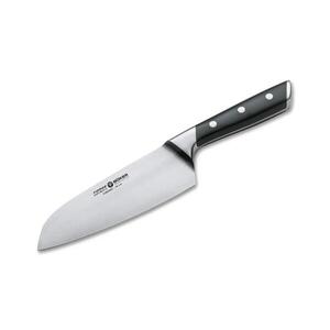Böker - Kuchyňský nůž santoku FORGE 16 cm černá 03BO502 obraz
