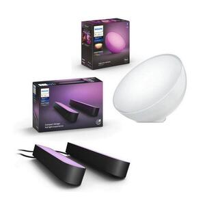 Philips - SADA 2x LED RGB Stm. stolní lampa Hue PLAY 6W/230V + stolní lampa GO P3102+P2790 obraz
