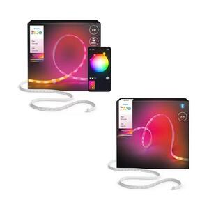 Philips - LED RGBW Stmívatelný pásek Hue FLUX 3+2m LED/31, 5W/230V 2200-6500K P7051+P7632 obraz