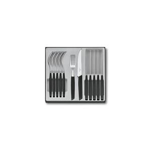 Victorinox - Sada příborů SWISS MODERN 12 ks černá 6.9093.12W.12 obraz