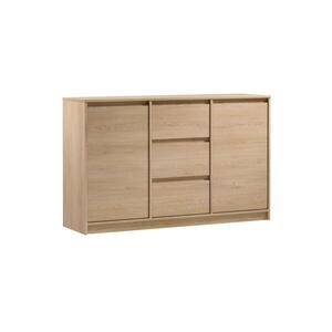 Gala Meble Komoda MIYABI 138x86x40 cm dub cremona S29-K2D3S-CRE obraz