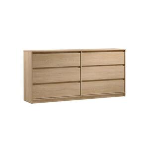Gala Meble Komoda MIYABI 181x86x40 cm dub cremona S29-K6S-CRE obraz