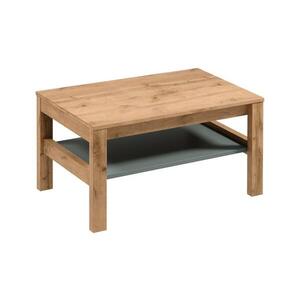 Gala Meble Konferenční stolek MENTA 90x45 cm dub wotan/zelená S19-ST-ZSM obraz