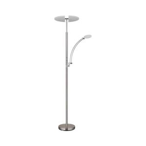 Globo 58909N - LED Stmívatelná stojací lampa TIRANA 40W/230V + 5, 5W matný chrom 58909N obraz