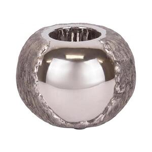 Eurolamp Svícen 7, 5x10, 5 cm stříbrná/hnědá 752-24055 obraz