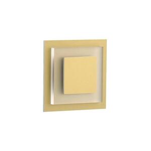 LDST SU-01-SZ-BC8 - LED schodišťové svítidlo SUNNY 8xLED/1, 2W/230V zlatá 3500K SU-01-SZ-BC8 obraz