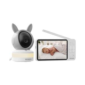 TESLA Electronics Bambino - Chytrá chůvička s mon. 4 MP 2560p 5V 5000 mAh Wi-Fi TBBWBM30 obraz