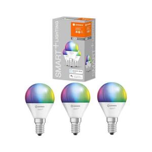 SADA 3x LED RGBW Stmívatelná žárovka SMART+ E14/5W/230V 2700K-6500K - Ledvance 4058075485990 obraz